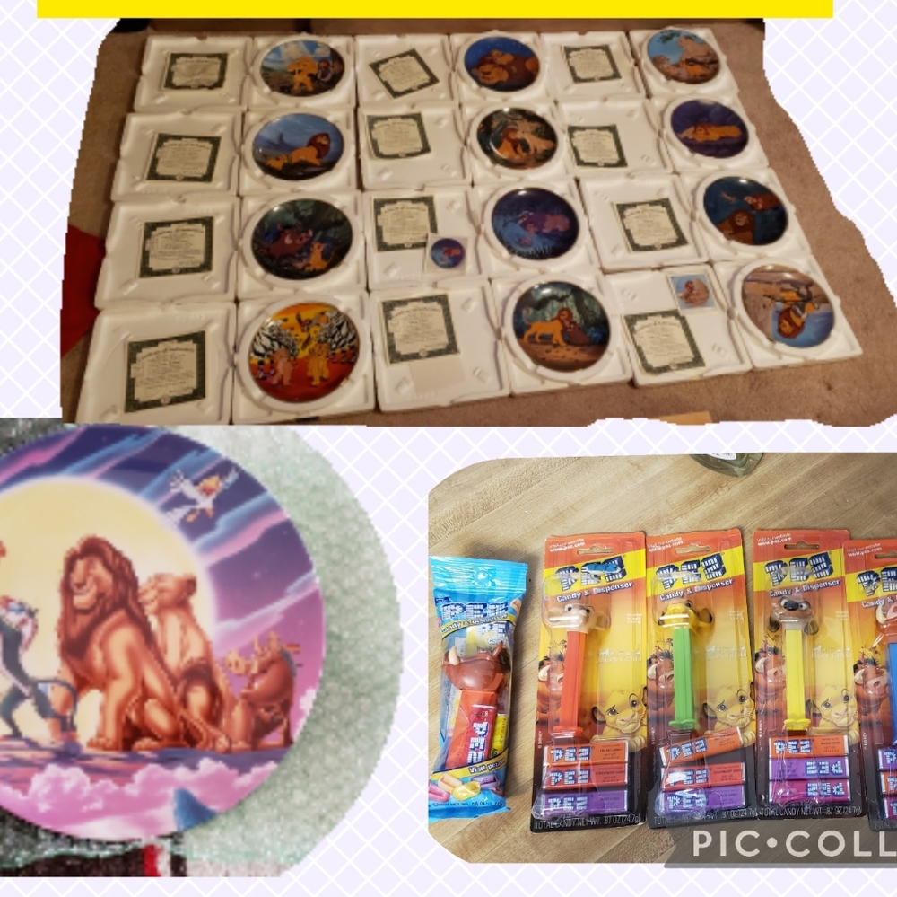 NWOT / NWT The Lion King rare 19pc set Please read and consider di…